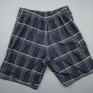 OP Ocean Pacific Board Shorts Swim Trunks Plaid